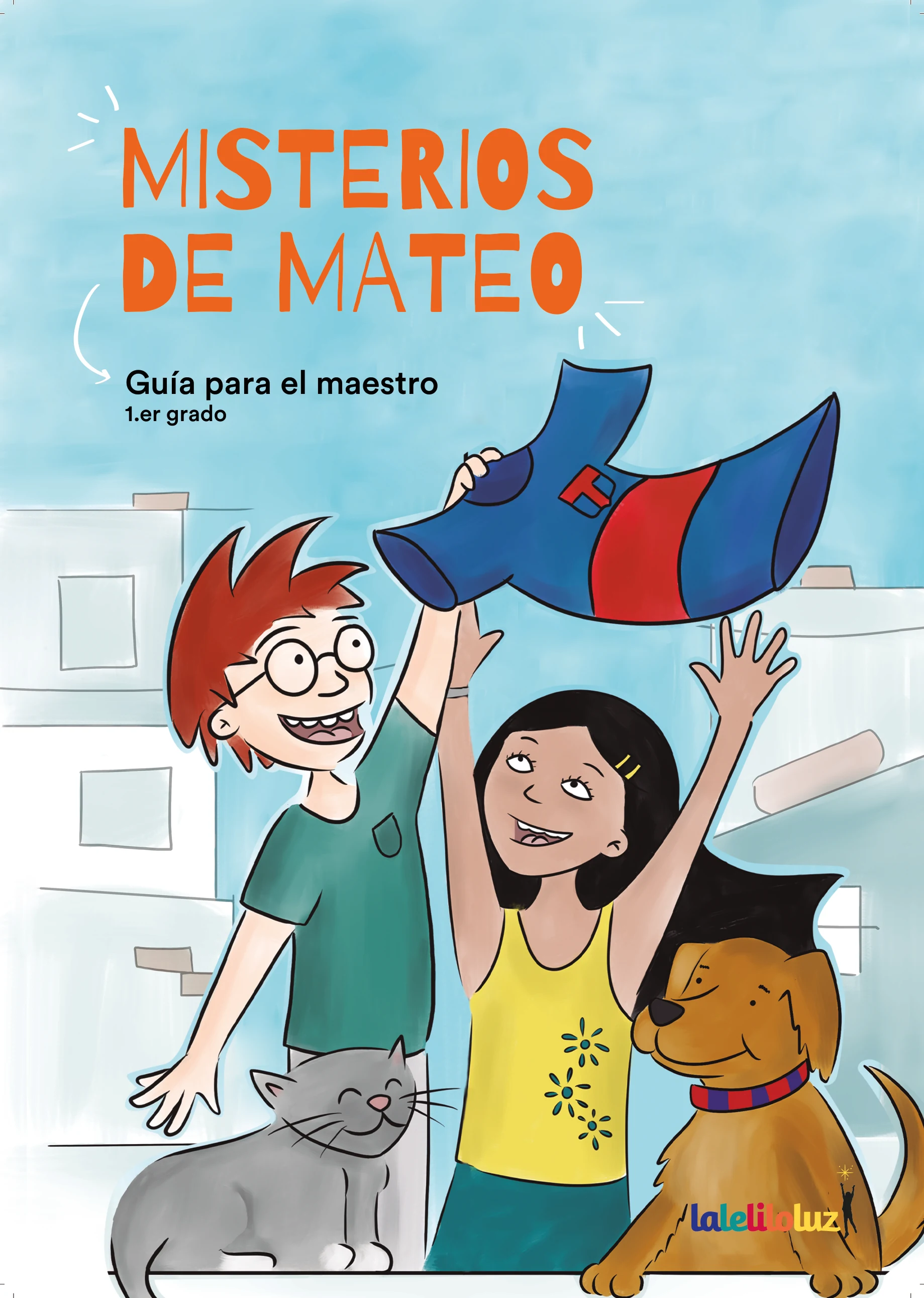 Tapa de la guía docente Misterios de Mateo, 1.er grado