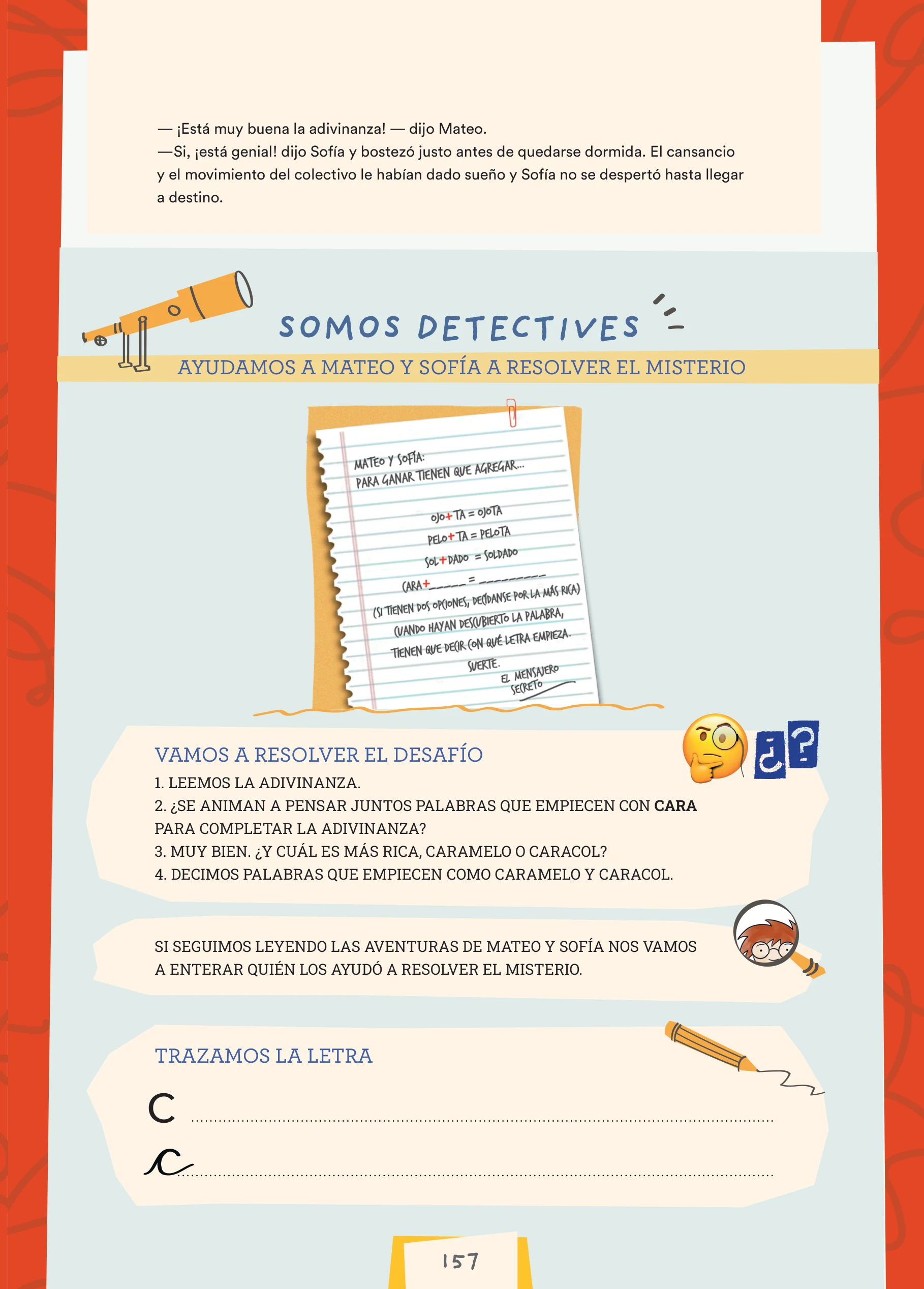 Página 157 de El libro del detective: somos detectives